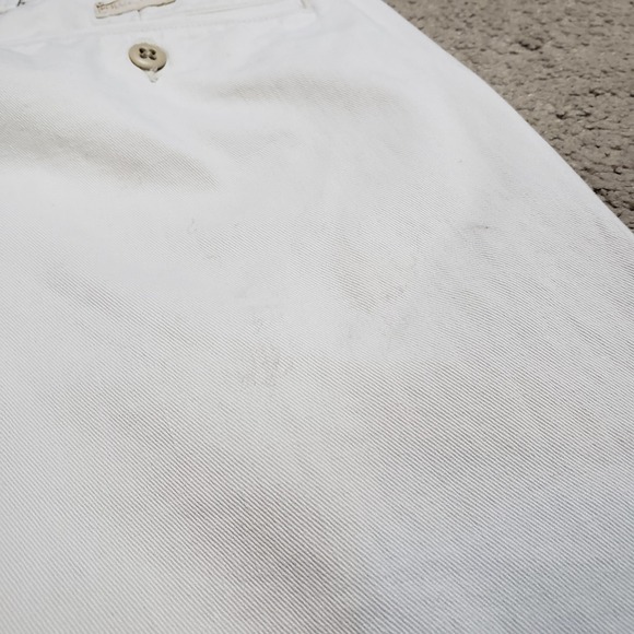 Vintage Polo Ralph Lauren Philip Pants Men 42x32 Lt Khaki Pleated Preppy 90s Y2K - Picture 12 of 12